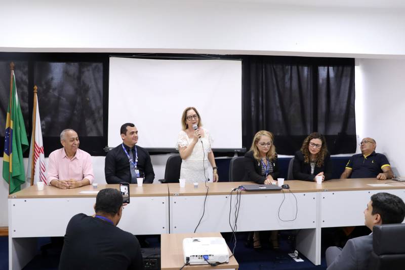 Conselheiros Estaduais de Saúde recebem capacitação na ETSUS Conselheiros Estaduais de Saúde recebem capacitação na ETSUS