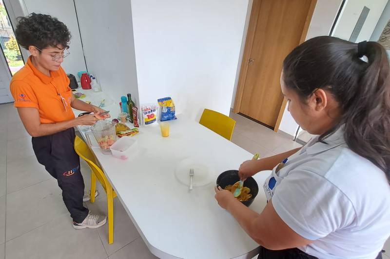 Centro de Inclusão e Reabilitação ensina aproveitamento integral dos alimentos Centro de Inclusão e Reabilitação ensina aproveitamento integral dos alimentos