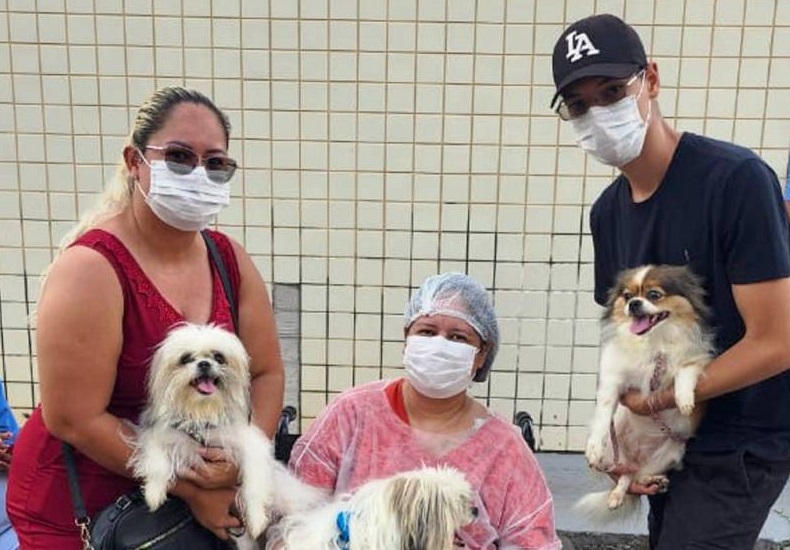 No Regional do Sudeste do Pará, reencontro de paciente com seus cães ajudam na recuperação No Regional do Sudeste do Pará, reencontro de paciente com seus cães ajudam na recuperação