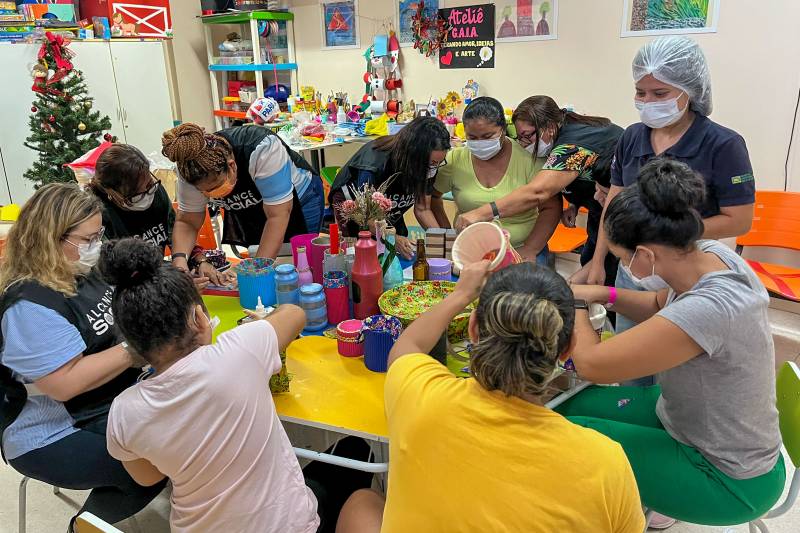 Hospital Octávio Lobo lança projeto ‘Mãos Arteiras’ Hospital Octávio Lobo lança projeto ‘Mãos Arteiras’