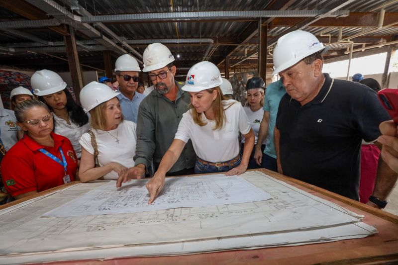 Vice-governadora do Estado visita as obras da Policlínica de Marabá Vice-governadora do Estado visita as obras da Policlínica de Marabá