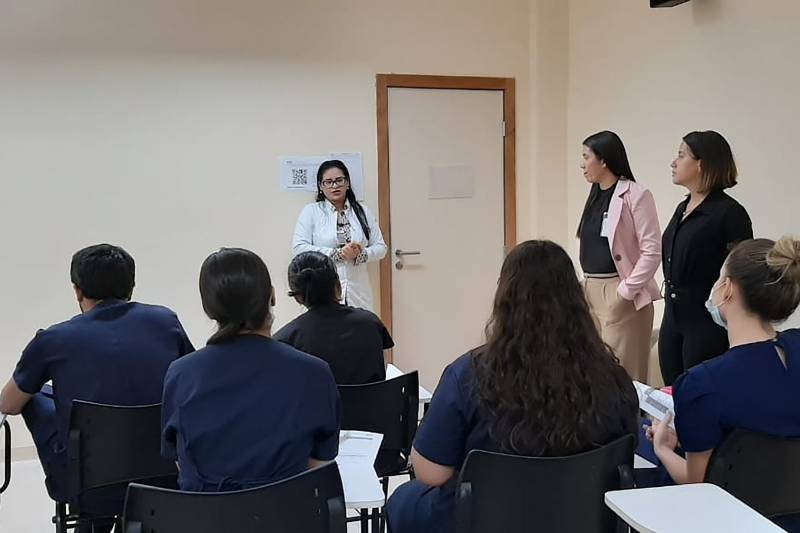 Hospital Abelardo Santos recebe estudantes de Medicina Hospital Abelardo Santos recebe estudantes de Medicina