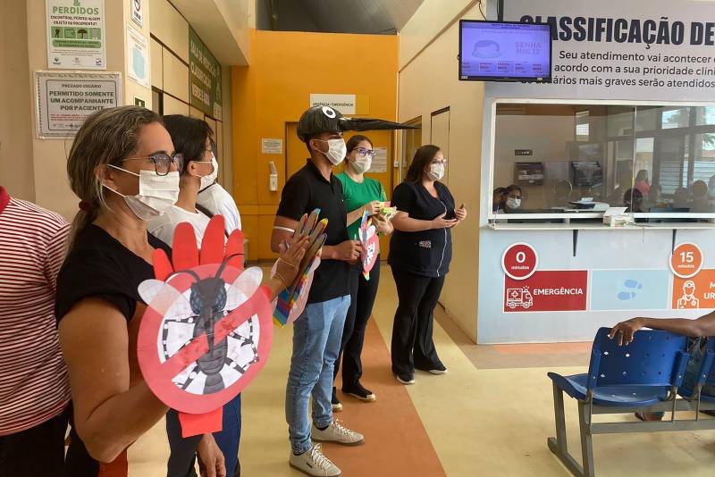 HGT promove ação de combate às doenças transmitidas pelo mosquito HGT promove ação de combate às doenças transmitidas pelo mosquito