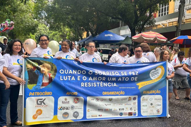 Sespa participa da ‘Caminhada Down’ na Praça Batista Campos neste domingo, 24 Sespa participa da ‘Caminhada Down’ na Praça Batista Campos neste domingo, 24