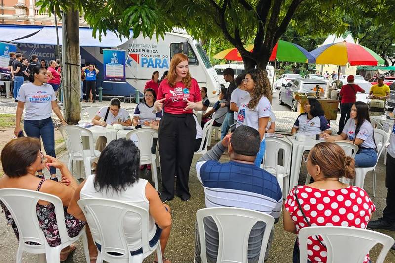 Sespa vai à Praça da República com serviços e orientações sobre saúde renal Sespa vai à Praça da República com serviços e orientações sobre saúde renal