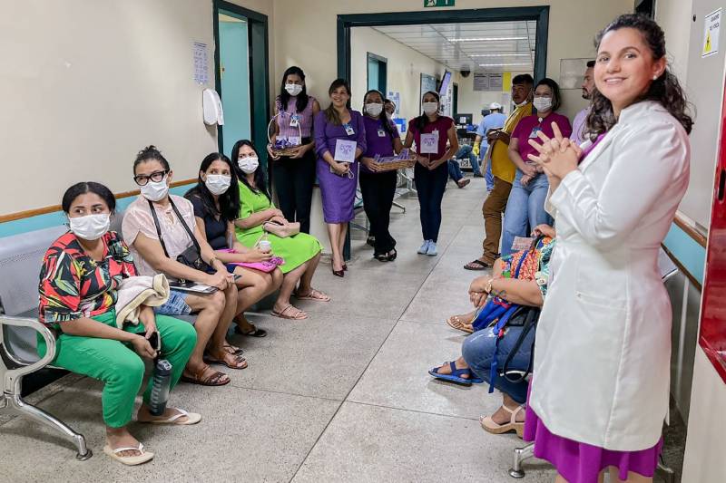 Hospital Regional do Sudeste promove conscientização sobre câncer de colo de útero Hospital Regional do Sudeste promove conscientização sobre câncer de colo de útero