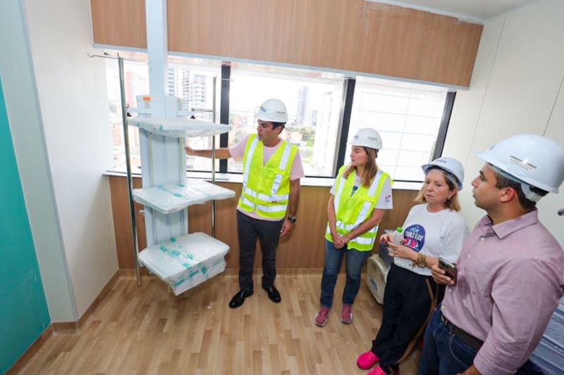 Comitiva do Governo do Estado conhece os espaços do Hospital da Mulher ‘Senhora de Nazaré’, em Belém Comitiva do Governo do Estado conhece os espaços do Hospital da Mulher ‘Senhora de Nazaré’, em Belém
