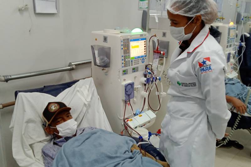 Serviço de hemodiálise no Hospital Regional de Marabá destaca-se pela abordagem humanizada Serviço de hemodiálise no Hospital Regional de Marabá destaca-se pela abordagem humanizada