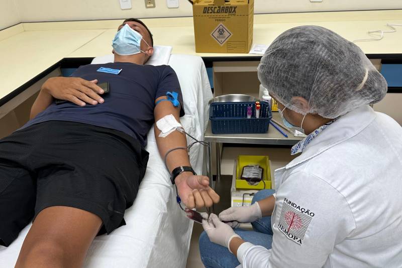 Hospital Regional de Santarém mobiliza usuários para campanha de doação de sangue Hospital Regional de Santarém mobiliza usuários para campanha de doação de sangue