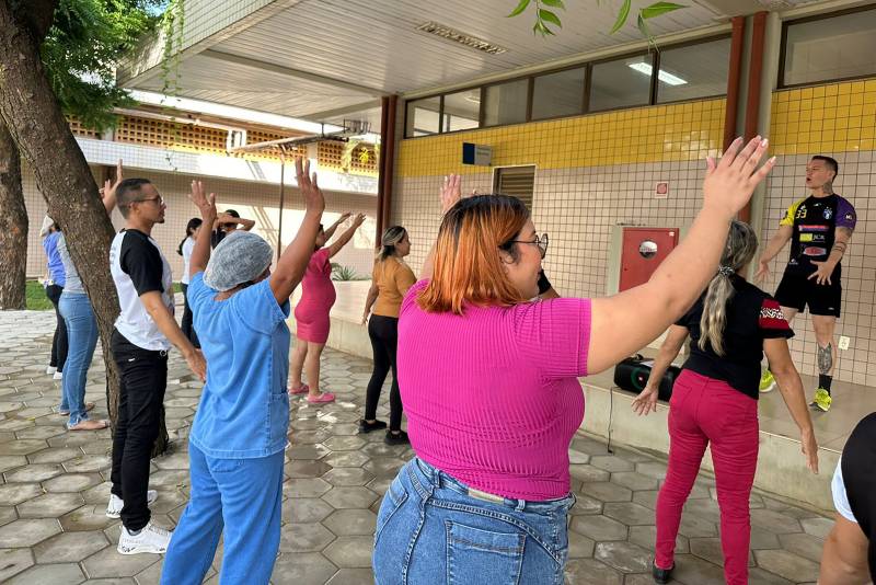 Ação no Hospital Geral de Tailândia promove saúde e qualidade de Vida Ação no Hospital Geral de Tailândia promove saúde e qualidade de Vida