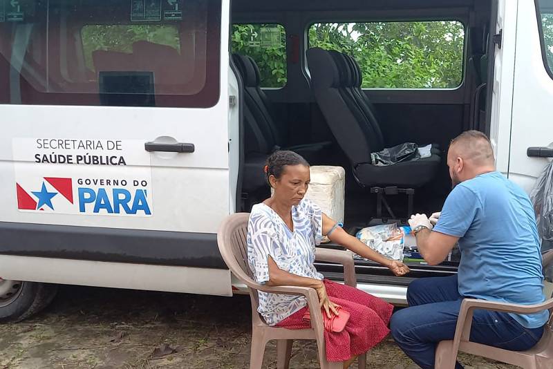 Estado realiza ampla ação de saúde em comunidades quilombolas do Marajó Estado realiza ampla ação de saúde em comunidades quilombolas do Marajó