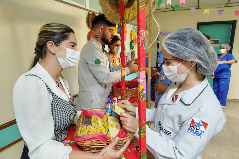 Arraial da Saúde em Marabá promove alimentação saudável e combate à obesidade Arraial da Saúde em Marabá promove alimentação saudável e combate à obesidade