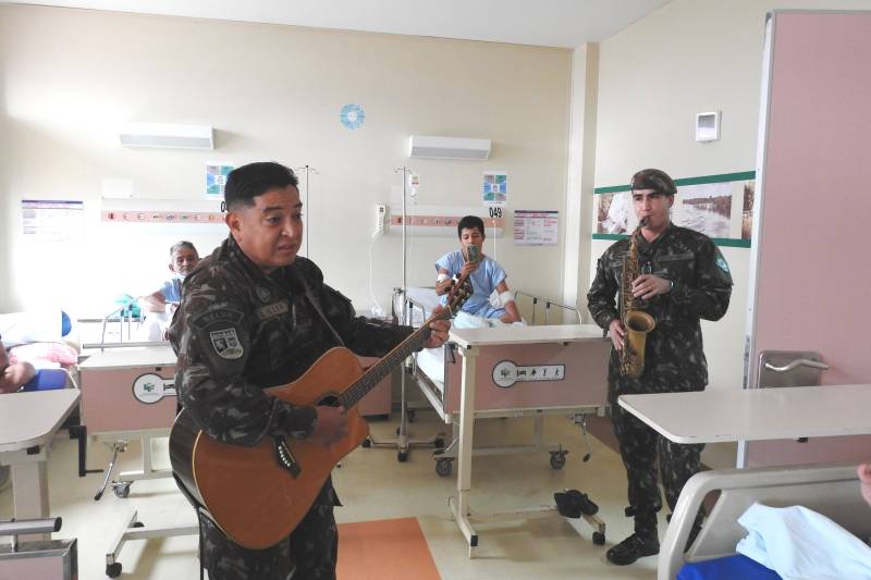 Pacientes do Regional da Transamazônica recebem ações de musicoterapia nos leitos Pacientes do Regional da Transamazônica recebem ações de musicoterapia nos leitos