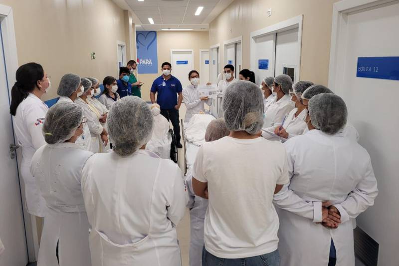 Pronto-Socorro da Augusto Montenegro treina equipe assistencial com foco na segurança do paciente Pronto-Socorro da Augusto Montenegro treina equipe assistencial com foco na segurança do paciente
