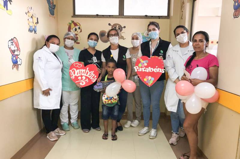 Equipe multiprofissional do HGT comemora aprovação de mais de 90% dos usuários Equipe multiprofissional do HGT comemora aprovação de mais de 90% dos usuários