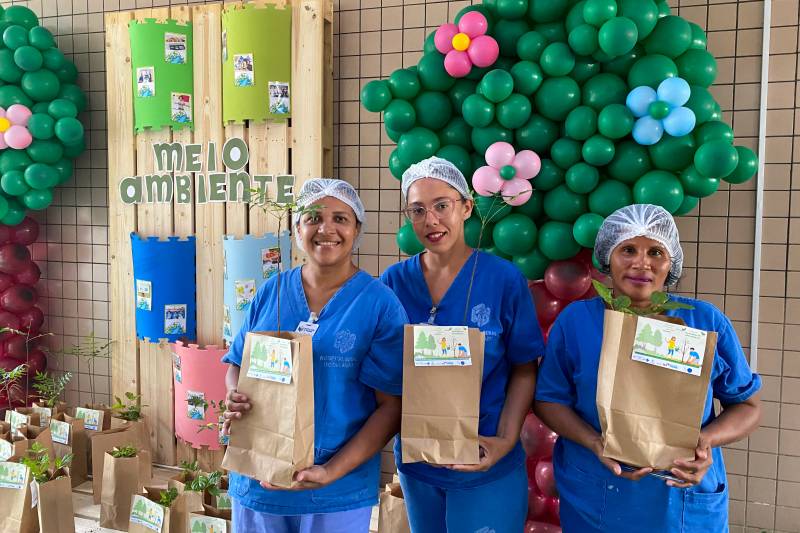 Hospital Geral de Tailândia (HGT) celebra Dia Mundial do Meio Ambiente Hospital Geral de Tailândia (HGT) celebra Dia Mundial do Meio Ambiente