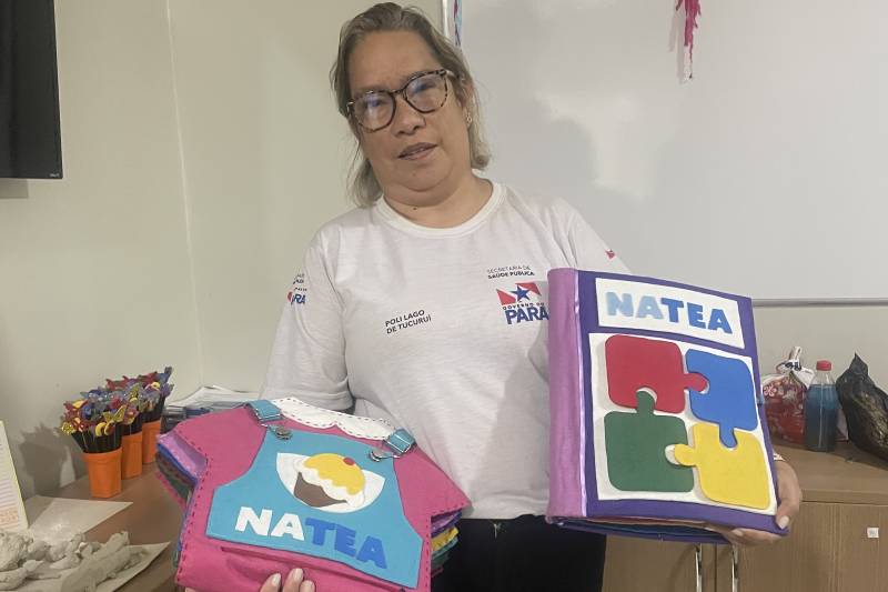 Especialista do Natea da Policlínica Lago de Tucuruí alerta para sinais de autismo na infância Especialista do Natea da Policlínica Lago de Tucuruí alerta para sinais de autismo na infância