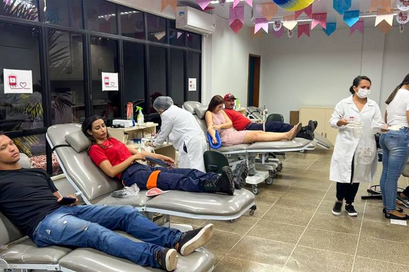 Trabalhadora comemora aniversário com pedido para doação de sangue no Regional de Marabá Trabalhadora comemora aniversário com pedido para doação de sangue no Regional de Marabá