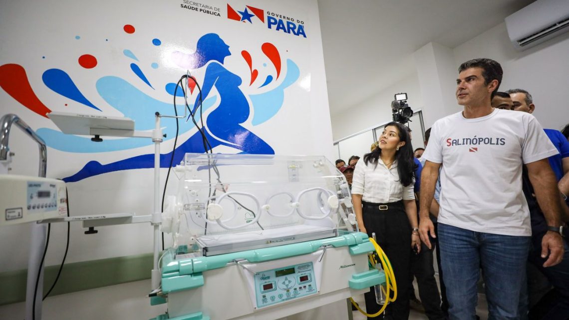 Governo do Estado entrega nova ala obstétrica para população de Salinópolis Governo do Estado entrega nova ala obstétrica para população de Salinópolis