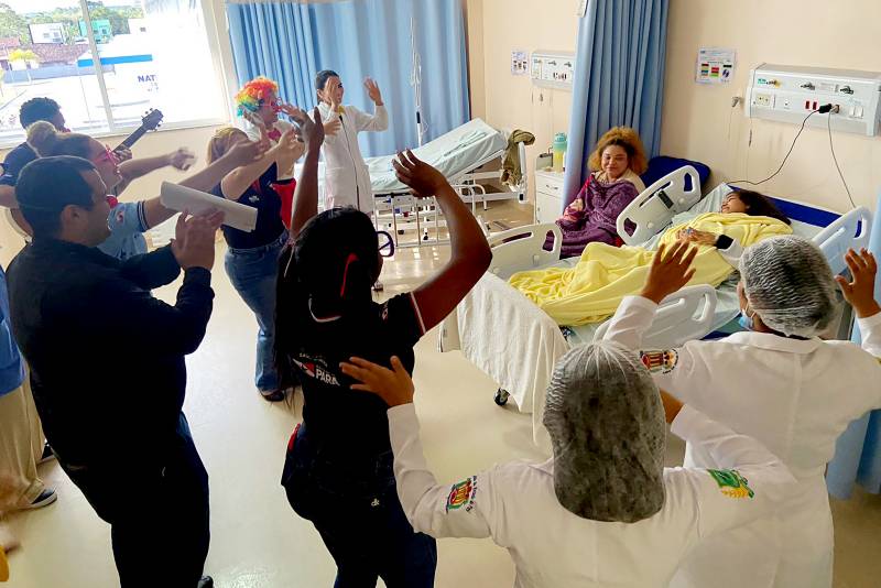 Regional dos Caetés promove ação de humanização em visita em mais de 90 leitos Regional dos Caetés promove ação de humanização em visita em mais de 90 leitos