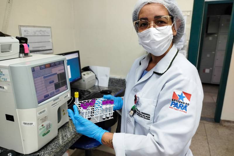 Hospital Regional de Marabá é referência em análises clínicas e laboratoriais Hospital Regional de Marabá é referência em análises clínicas e laboratoriais