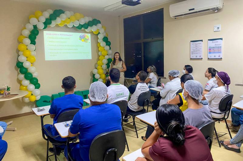 Ação do Hospital Geral de Tailândia destaca importância dos cuidados com saúde mental Ação do Hospital Geral de Tailândia destaca importância dos cuidados com saúde mental