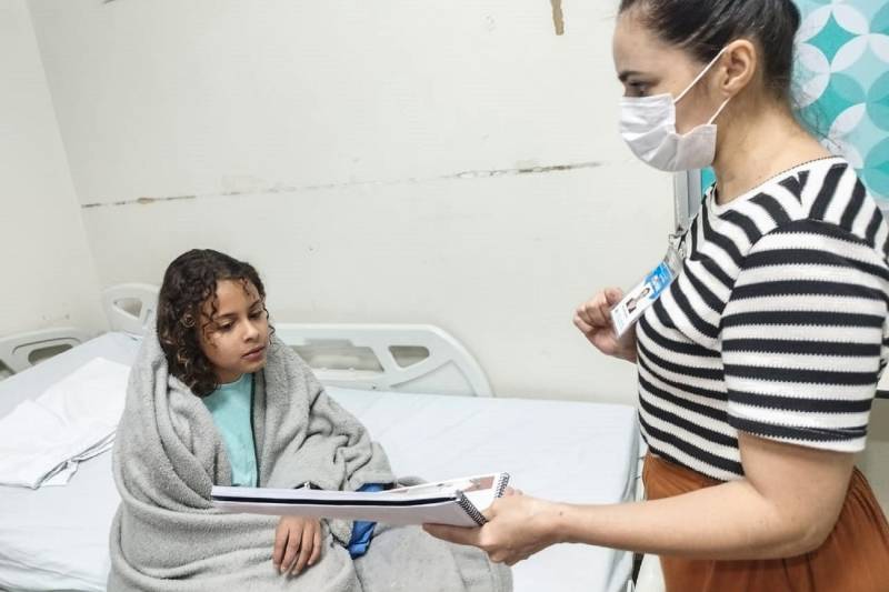 ‘Contos de Esperança’ leva alegria e conforto a crianças no Hospital Regional de Marabá ‘Contos de Esperança’ leva alegria e conforto a crianças no Hospital Regional de Marabá