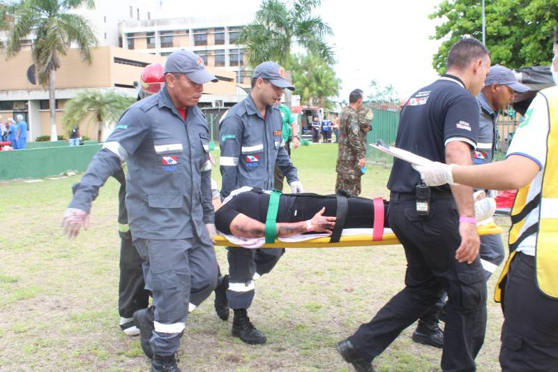 Hospital Metropolitano realiza simulação de plano de abandono em caso de incêndio Hospital Metropolitano realiza simulação de plano de abandono em caso de incêndio