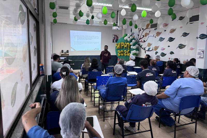 Hospital Metropolitano realiza palestra sobre HIV Aids e Saúde mental Hospital Metropolitano realiza palestra sobre HIV Aids e Saúde mental