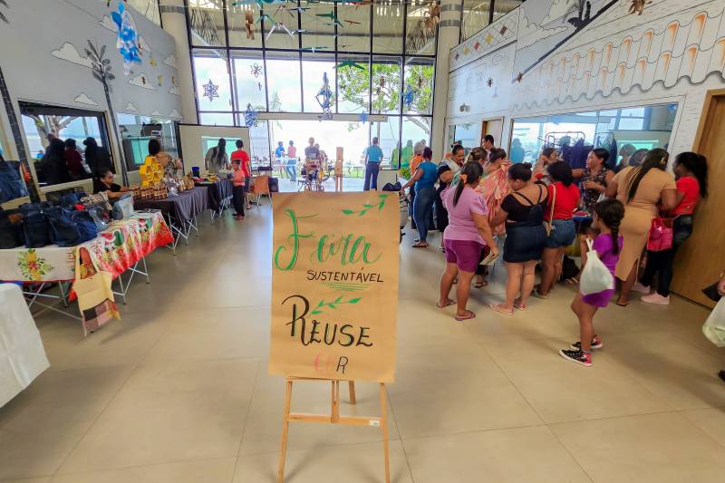 Centro de Reabilitação promove 5ª edição da Feira do Reuse junto com a comunidade Centro de Reabilitação promove 5ª edição da Feira do Reuse junto com a comunidade