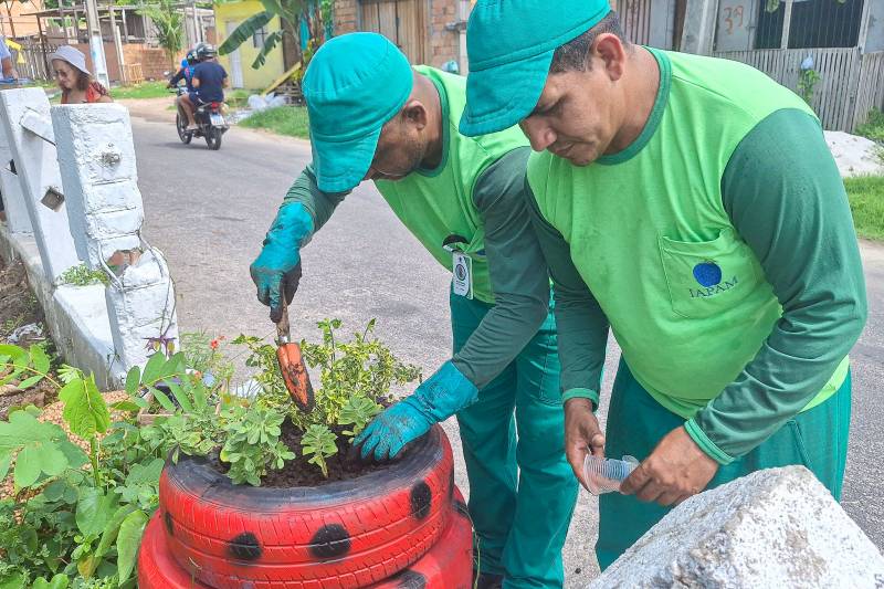 Ação sustentável do CIIR fomenta alimentação saudável e a preservação ambiental Ação sustentável do CIIR fomenta alimentação saudável e a preservação ambiental