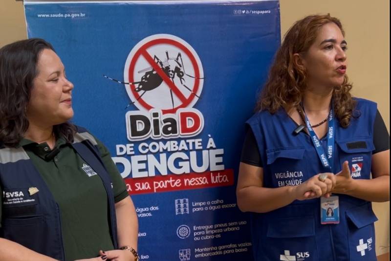 Sespa realiza Dia D de Prevenção contra a Dengue, Zika e Chikungunya em Belém Sespa realiza Dia D de Prevenção contra a Dengue, Zika e Chikungunya em Belém