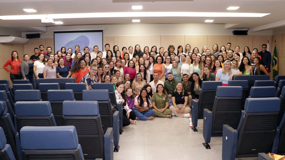 Oficina na Sespa qualifica profissionais de saúde da Macro região I e II para a campanha “Março Lilás” Oficina na Sespa qualifica profissionais de saúde da Macro região I e II para a campanha “Março Lilás”