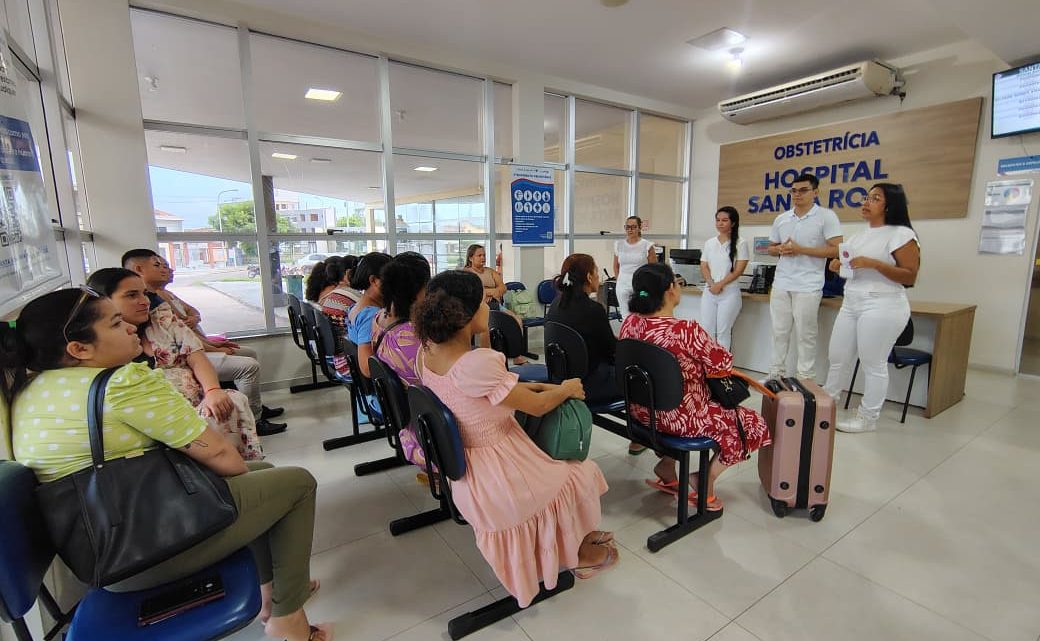 Hospital Santa Rosa promove ações alusivas ao Fevereiro Roxo e Laranja