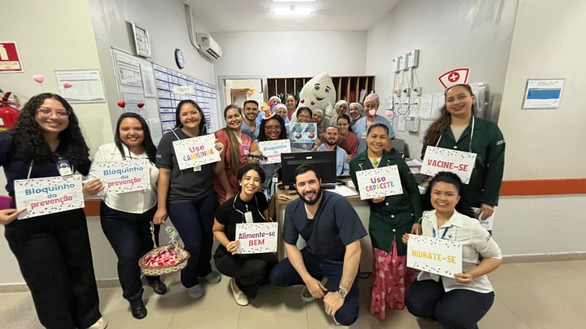 Hospital Santa Rosa abre alas para o “Bloquinho da Prevenção” e celebra a importância de brincar e sorrir