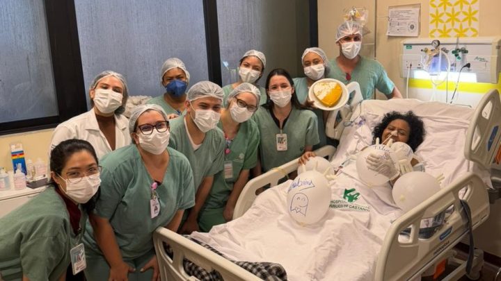 Aniversário com afeto transforma rotina hospitalar em momento de esperança no HRPC