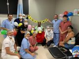 Projeto Celebrar leva acolhimento e emoção ao aniversário de 84 anos de paciente no Hospital Regional Santa Rosa