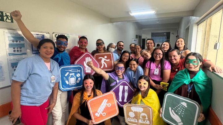 Hospital Santa Rosa mobiliza “Heróis da Segurança” em ação especial pelo Dia Nacional da Segurança do Paciente