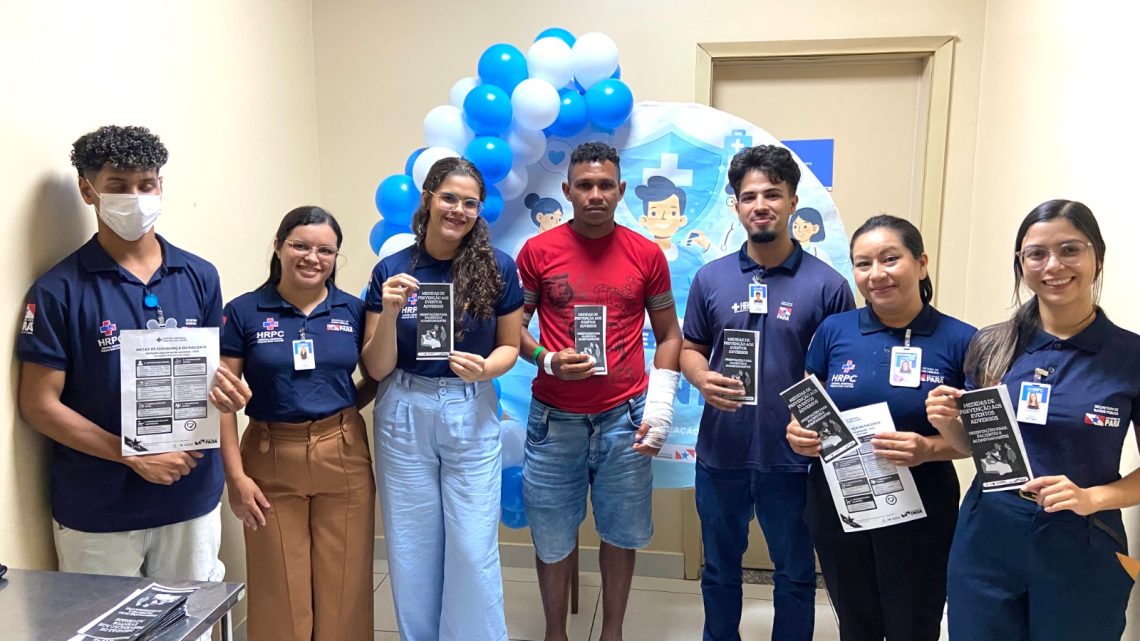 HRPC reforça cultura de segurança assistencial em ação alusiva ao Dia Nacional da Segurança do Paciente