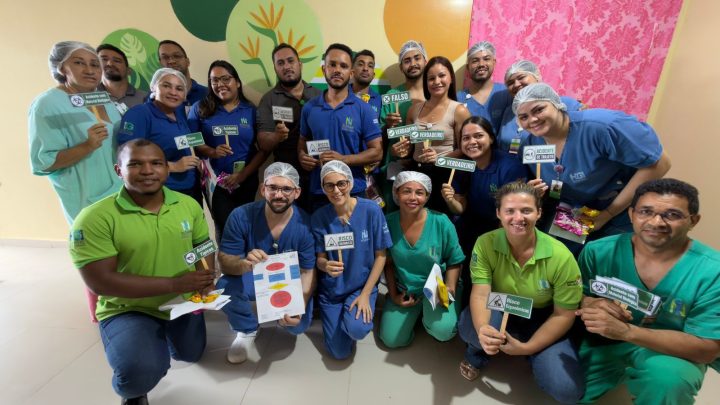 Hospital Geral de Ipixuna realiza ação de prevenção a acidentes de trabalho no Abril Verde