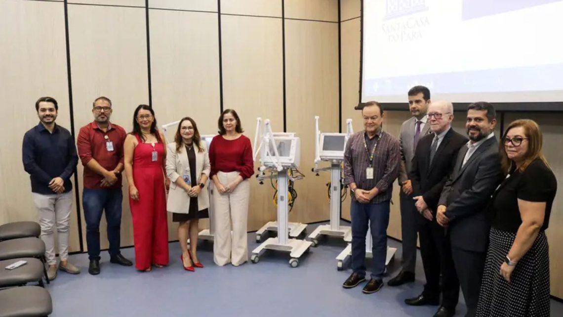 Parceria com MPT destina cinco respiradores hospitalares para UTI pediátrica da Santa Casa