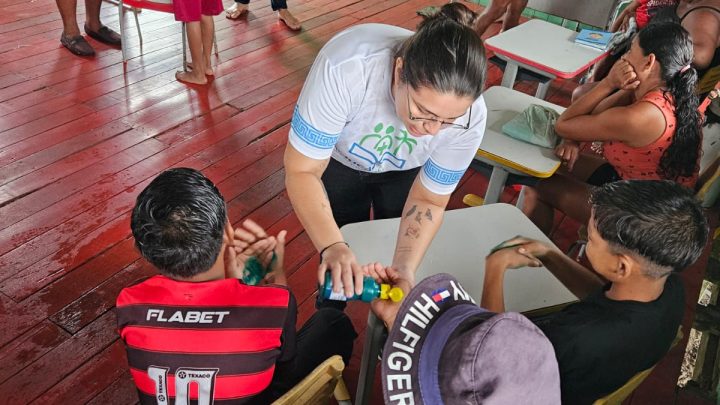 EducaSaúde leva ações de prevenção e conscientização a mais de 1,7 mil estudantes no Marajó