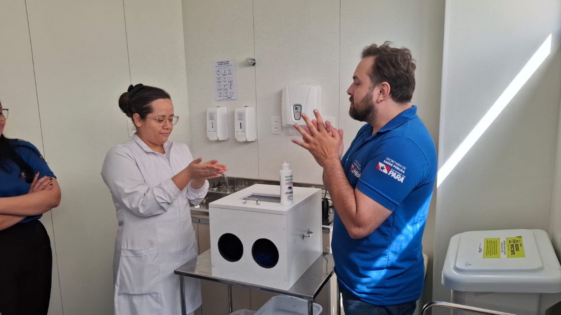 Hospital da Mulher do Pará promove programação lúdica e sustentável para reforçar higienização das mãos