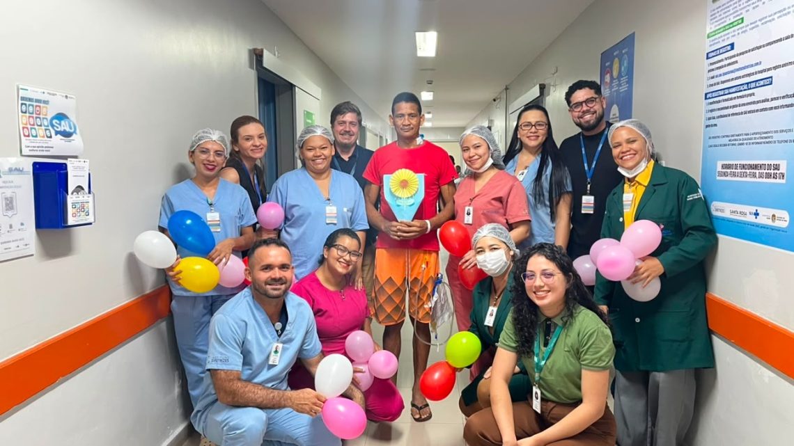 Hospital Santa Rosa: após 96 dias de internação, paciente recebe alta e garante continuidade do tratamento de hemodiálise em Abaetetuba