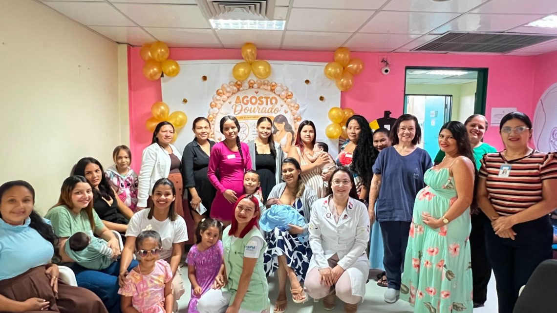 HRPM promove ação de conscientização sobre amamentação no Agosto Dourado