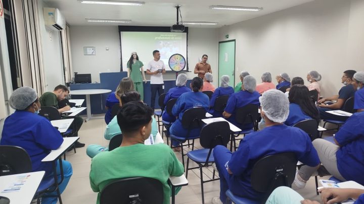 Regional do Sudeste do Pará capacita profissionais para prevenção de acidentes com perfurocortantes