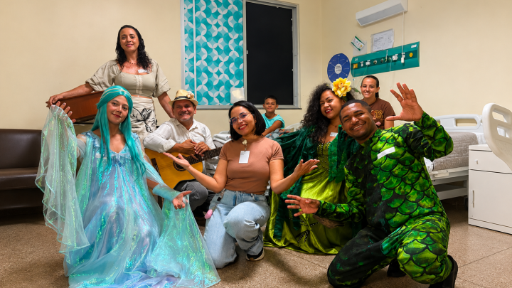 Hospital Regional do Sudeste do Pará leva cultura e diversão para crianças internadas