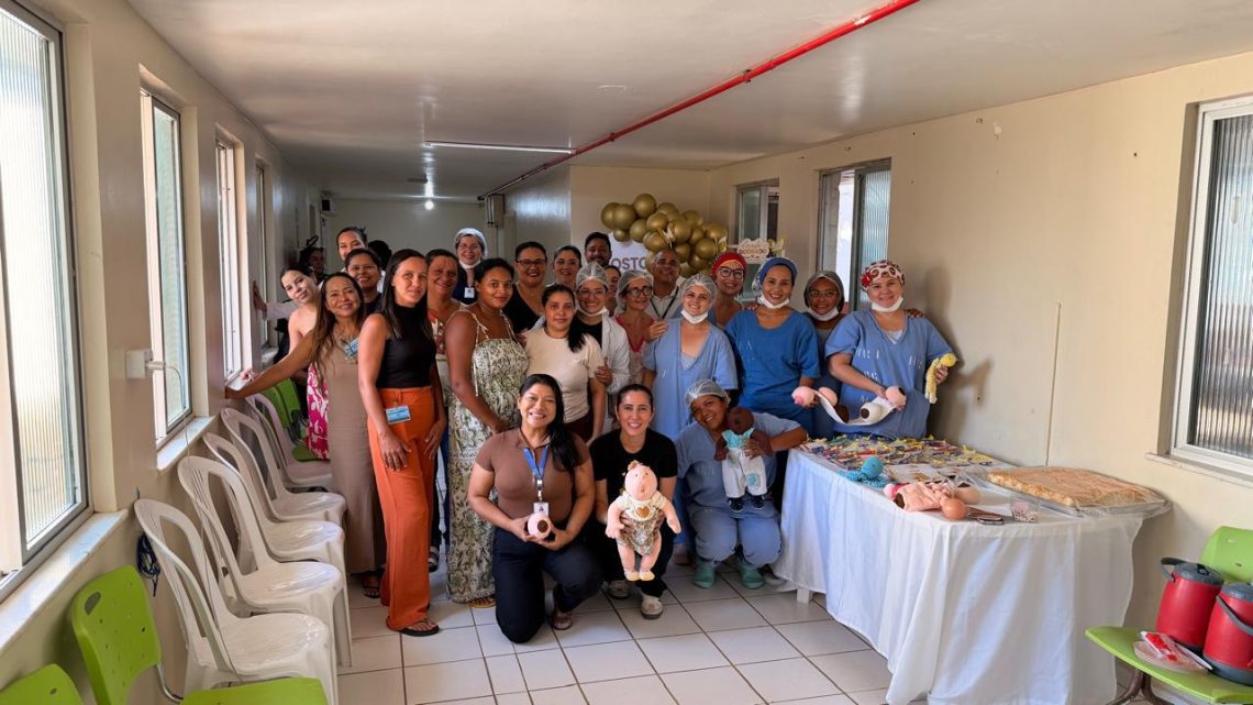 Dia D do Agosto Dourado fortalece o aleitamento materno no Hospital Regional de Tucuruí