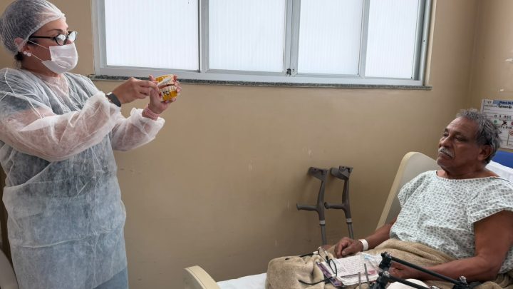 Hospital Galileu reforça importância da saúde bucal entre paciente