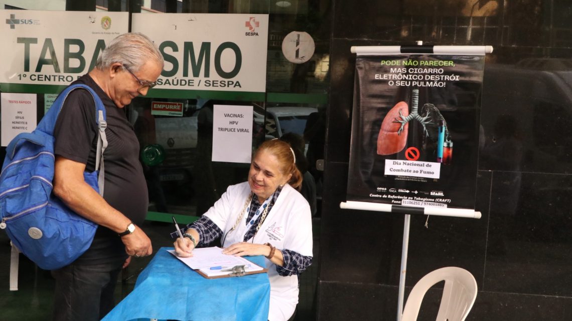 Sespa alerta para os malefícios causados pelo hábito de fumar